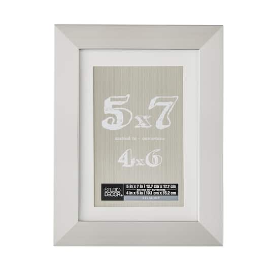 8 Pack: Silver Frame with Mat, Belmont by Studio Décor®